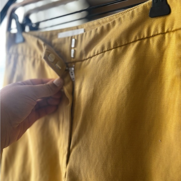 Wilfred Yellow Wide Leg Pants - Picture 6 of 7